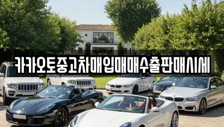 인천 강화군 불은면 중고차매입 전문 카카오토중고차매입매매수출판매시세
