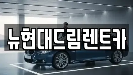 인천 계양구 오류동 렌트카 전문 뉴현대드림렌트카