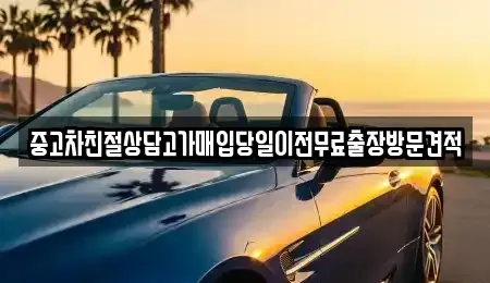 인천 서구 석남동 중고차매입 전문 중고차친절상담고가매입당일이전무료출장방문견적