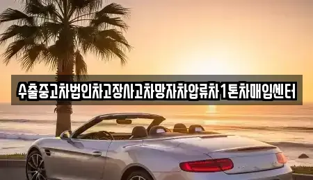 인천 서구 신현동 중고차 전문 수출중고차법인차고장사고차망자차압류차1톤차매입센터