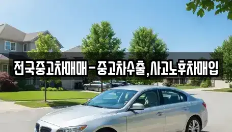 인천 서구 신현동 중고차매입 전문 전국중고차매매-중고차수출,사고노후차매입