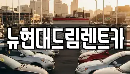 인천광역시 계양구 선주지동 렌트카 전문 뉴현대드림렌트카