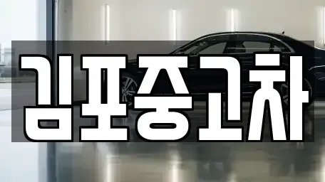 인천광역시 계양구 이화동 중고차매매 전문 김포중고차