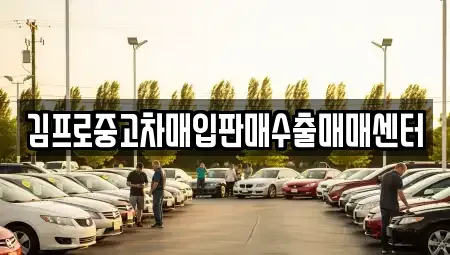 인천광역시 부평구 갈산동 중고차매입 전문 김프로중고차매입판매수출매매센터