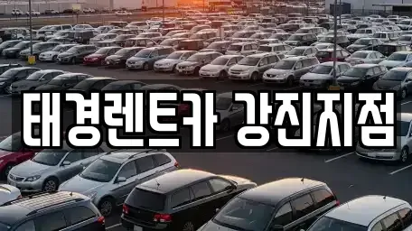 전남 강진군 도암면 렌트카 전문 태경렌트카 강진지점