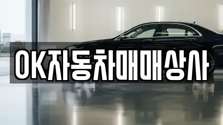 전남 광양시 진월면 중고차 전문 OK자동차매매상사