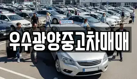 전남 광양시 황길동 중고차 전문 우수광양중고차매매