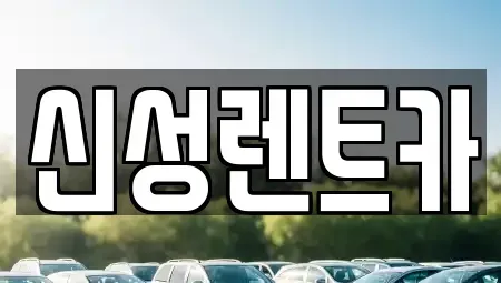 전남 나주시 금천면 장기렌트카 전문 신성렌트카