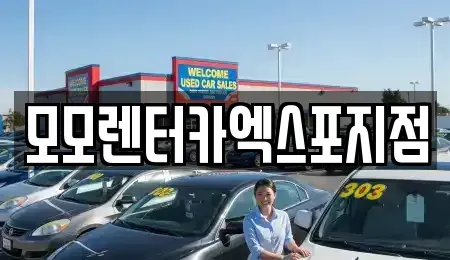 전남 여수시 화정면 렌트카 전문 모모렌터카엑스포지점