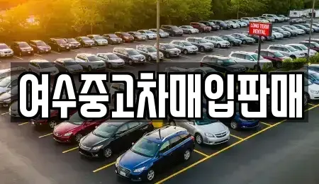 전남 여수시 화정면 중고차 전문 여수중고차매입판매