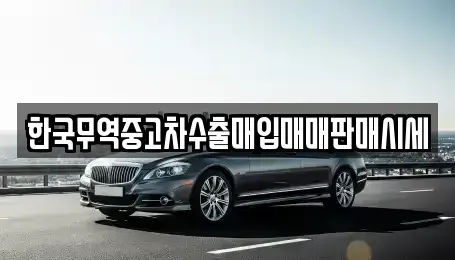 전남 영광군 군서면 중고차매입 전문 한국무역중고차수출매입매매판매시세