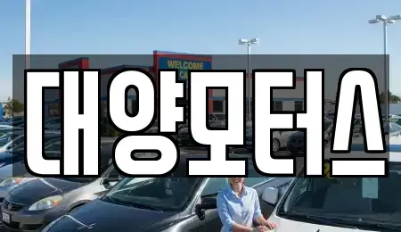 전남 장흥군 부산면 중고차매매 전문 대양모터스