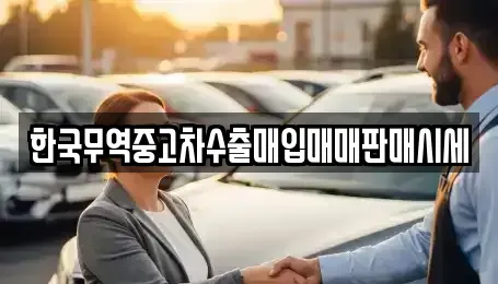 전라남도 고흥군 도덕면 중고차매매 전문 한국무역중고차수출매입매매판매시세