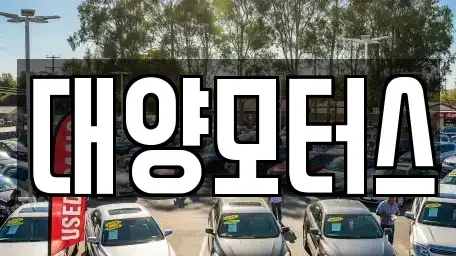 전라남도 나주시 토계동 중고차매매 전문 대양모터스