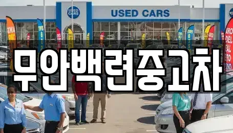 전라남도 무안군 몽탄면 중고차 전문 무안백련중고차