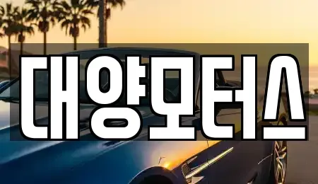 전라남도 여수시 서교동 중고차 전문 대양모터스