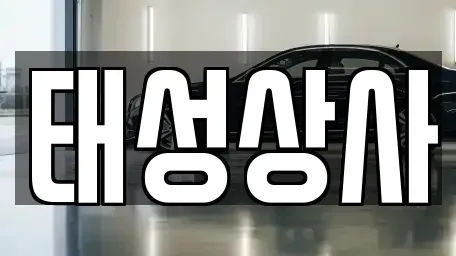 전라남도 여수시 소라면 중고차매매 전문 태성상사