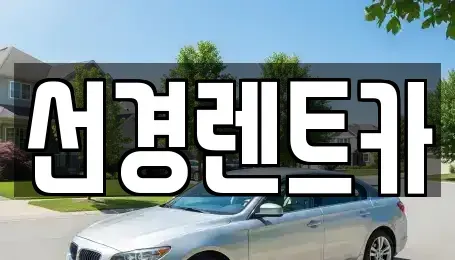 전라남도 진도군 의신면 렌트카 전문 선경렌트카