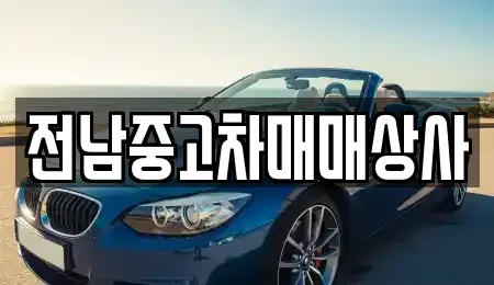 전라남도 진도군 의신면 중고차 전문 전남중고차매매상사