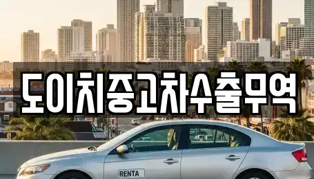 전라남도 해남군 산이면 중고차 전문 도이치중고차수출무역