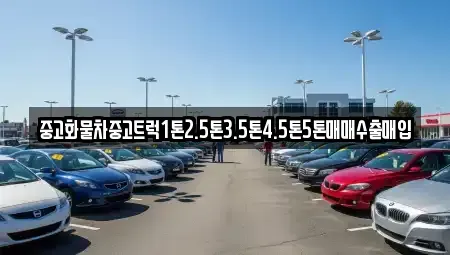 전북 군산시 옥구읍 중고차 전문 중고화물차중고트럭1톤2.5톤3.5톤4.5톤5톤매매수출매입
