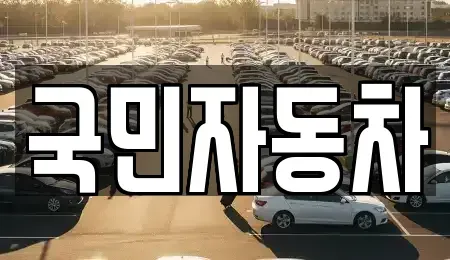 전북 김제시 장화동 중고차 전문 국민자동차