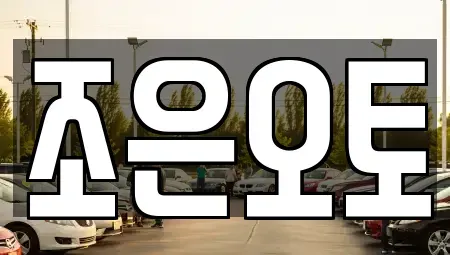 전북 완주군 삼례읍 중고차매매 전문 조은오토