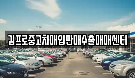 전북 익산시 만석동 중고차매입 전문 김프로중고차매입판매수출매매센터