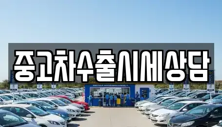 전북특별자치도 남원시 노암동 중고차 전문 중고차수출시세상담