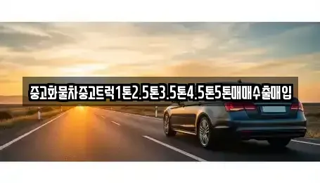 전북특별자치도 남원시 노암동 중고차 전문 중고화물차중고트럭1톤2.5톤3.5톤4.5톤5톤매매수출매입