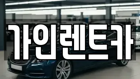 전북특별자치도 전주시 완산구 남노송동 렌트카 전문 가인렌트카
