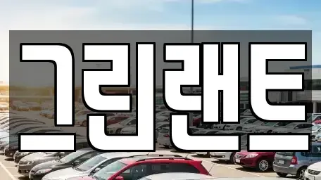 전북특별자치도 전주시 완산구 서서학동 렌트카 전문 그린랜트