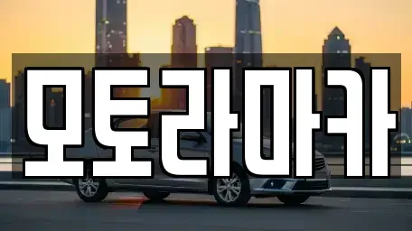 제주 제주시 일도일동 중고차 전문 모토라마카