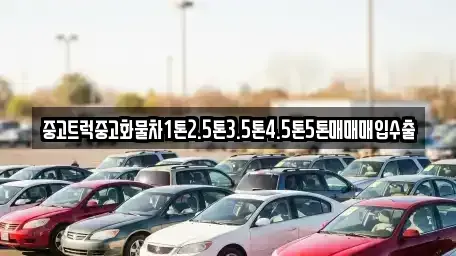 제주특별자치도 제주시 애월읍 중고차매입 전문 중고트럭중고화물차1톤2.5톤3.5톤4.5톤5톤매매매입수출