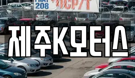 제주특별자치도 제주시 회천동 중고차 전문 제주K모터스