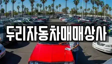 충남 공주시 우성면 중고차매매 전문 두리자동차매매상사