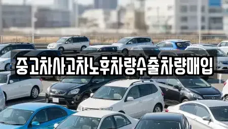 충남 논산시 반월동 중고차 전문 중고차사고차노후차량수출차량매입