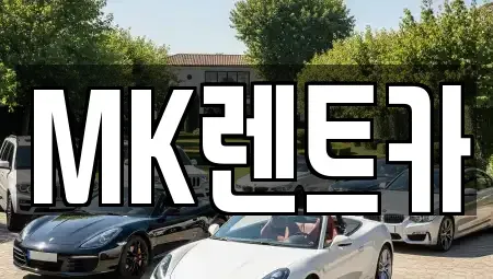 충남 당진시 신평면 렌트카 전문 MK렌트카