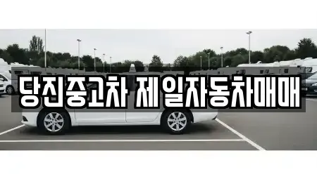충남 당진시 용연동 중고차매매 전문 당진중고차 제일자동차매매