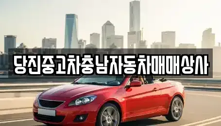 충남 당진시 용연동 중고차매매 전문 당진중고차충남자동차매매상사