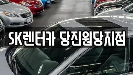 충남 당진시 채운동 렌트카 전문 SK렌터카 당진원당지점