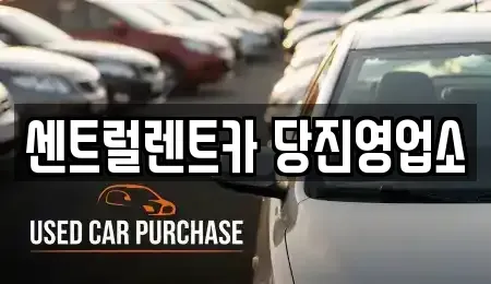 충남 당진시 채운동 렌트카 전문 센트럴렌트카 당진영업소
