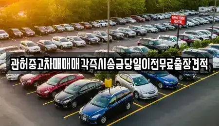 충남 당진시 합덕읍 중고차 전문 관허중고차매매매각즉시송금당일이전무료출장견적