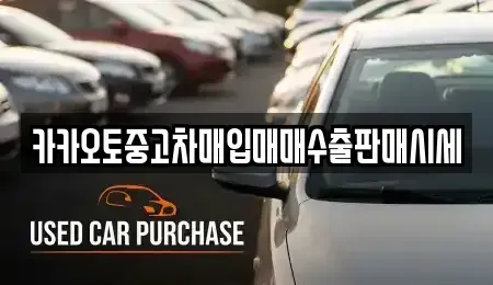 충남 당진시 합덕읍 중고차매입 전문 카카오토중고차매입매매수출판매시세
