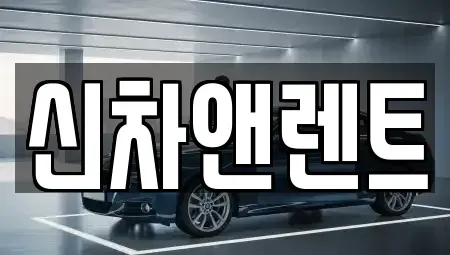 충남 천안시 동남구 쌍용동 렌트카 전문 신차앤렌트