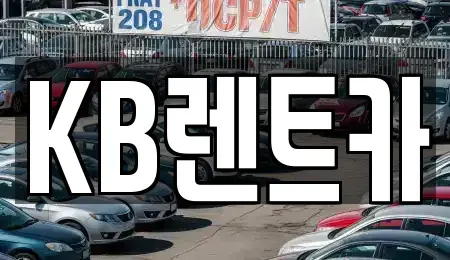 충남 청양군 비봉면 렌트카 전문 KB렌트카