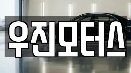 충북 제천시 의림동 중고차매매 전문 우진모터스