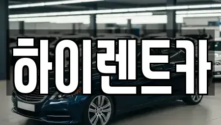 충북 청주시 흥덕구 봉명동 렌트카 전문 하이렌트카