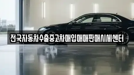 충북 충주시 안림동 중고차매입 전문 전국자동차수출중고차매입매매판매시세센터