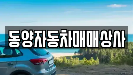 충청남도 논산시 채운면 중고차 전문 동양자동차매매상사